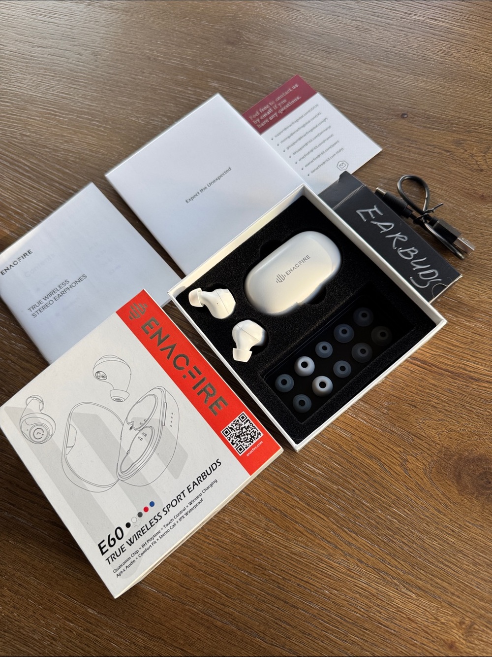 Enacfire E60 Wireless Sport Earbuds - Picture 5 of 12